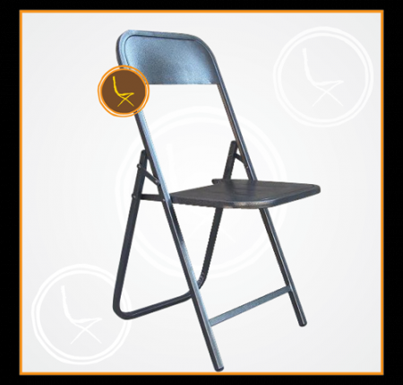 Silla plegable de acero